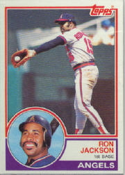 1983 Topps      262     Ron Jackson